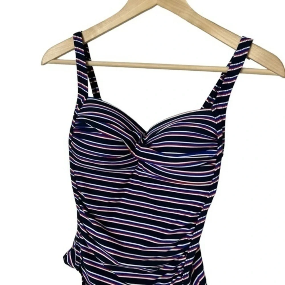 Niptuck Swim Joanne Twist Front Design Tummy Control One Piece Swimsuit
